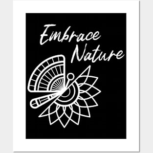Embrace Nature Card Posters and Art
